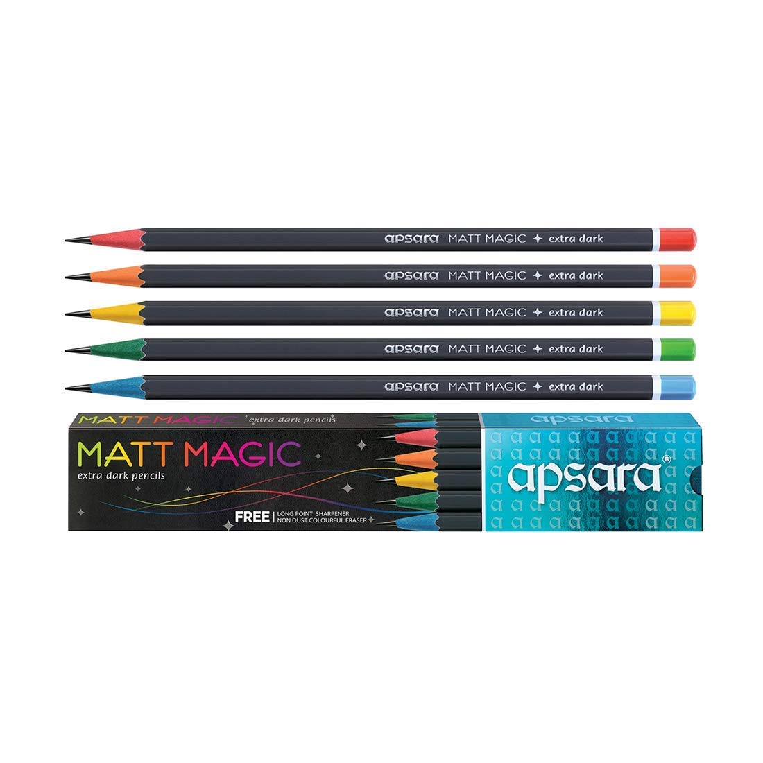 Apsara Matt Magic Pencil Pack of 5