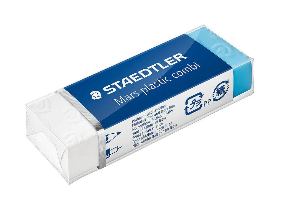 Detec™ Staedtler 526-508 मार्स प्लास्टिक कॉम्बी इरेज़र 4 का पैक