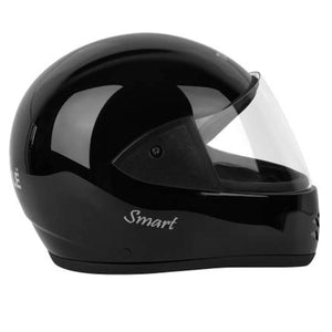 Detec™ Turtle Smart Full Face Helmet(Black Glossy)