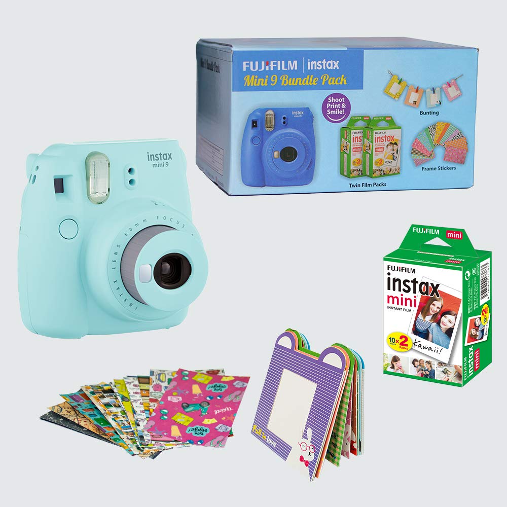 Fujifilm Instax Camera Mini 9 Bundle Pack\