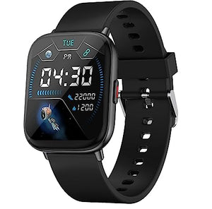Open Box, Unused Zebronics Zeb-FIT5220CH Smart Fitness Watch, 2.5D Curved Glass 4.4cm Large Square Display