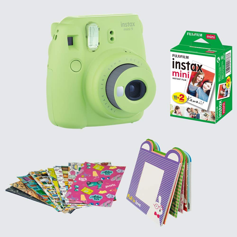 Fujifilm Instax Camera Mini 9 Bundle Pack