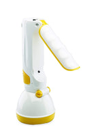 Load image into Gallery viewer, Bajaj Hyperion Rechargeable LED Torch Cum Table Lamp (Yellow)
