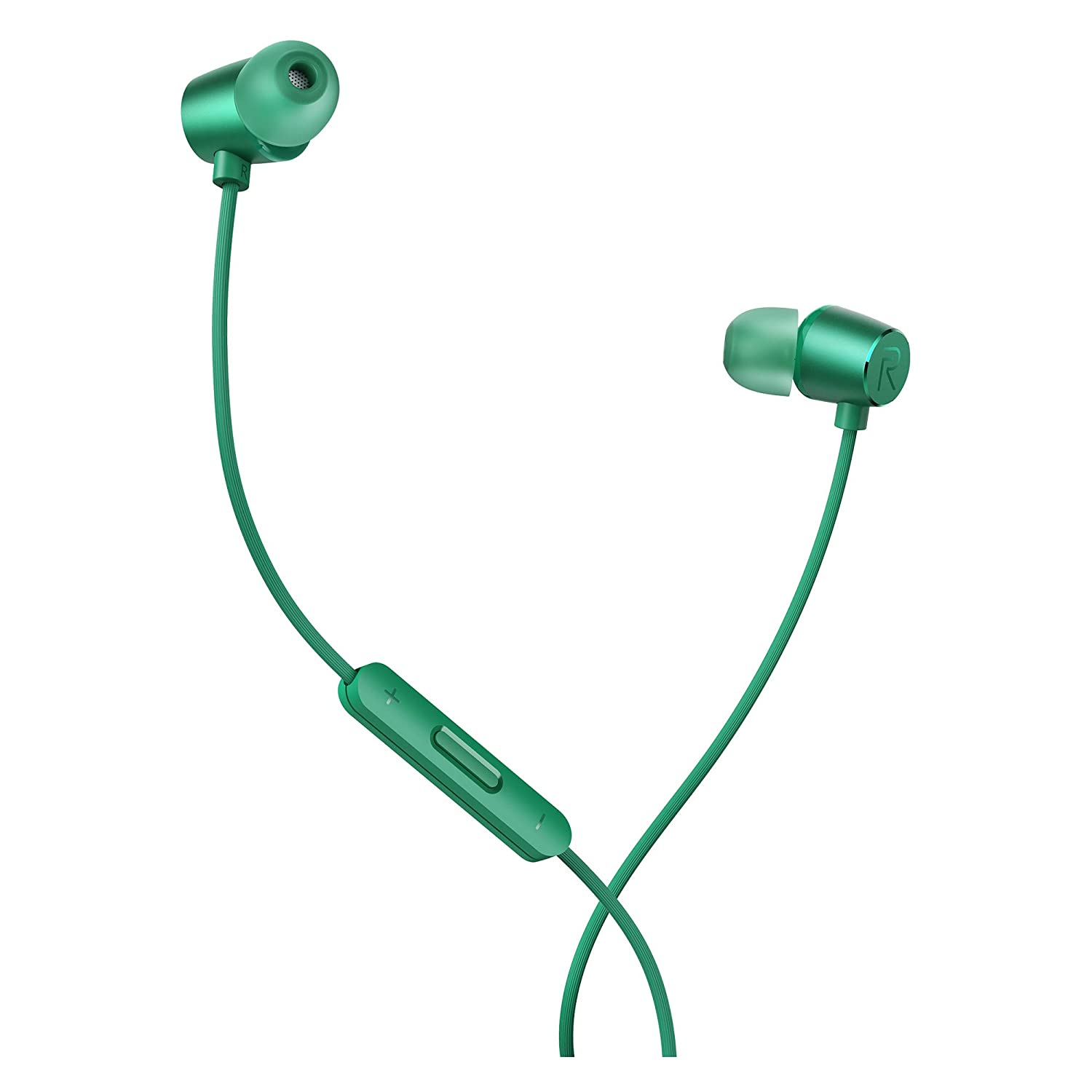 Open Box, Unused Realme Buds 2 Wired in Ear Earphones with Mic Green Pack of 5
