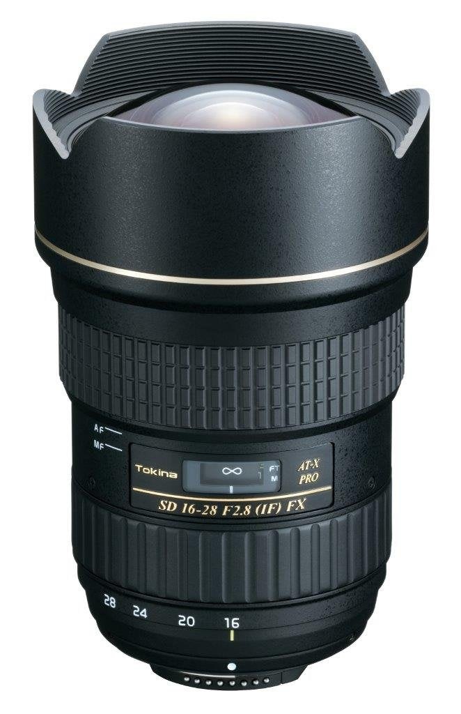 Nikon के लिए प्रयुक्त टोकिना AT-X 16-28mm F/2.8 प्रो FX ज़ूम लेंस