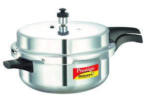 Prestige Deluxe Plus Aluminium Senior Pressure Pan with Lid 6 Litre