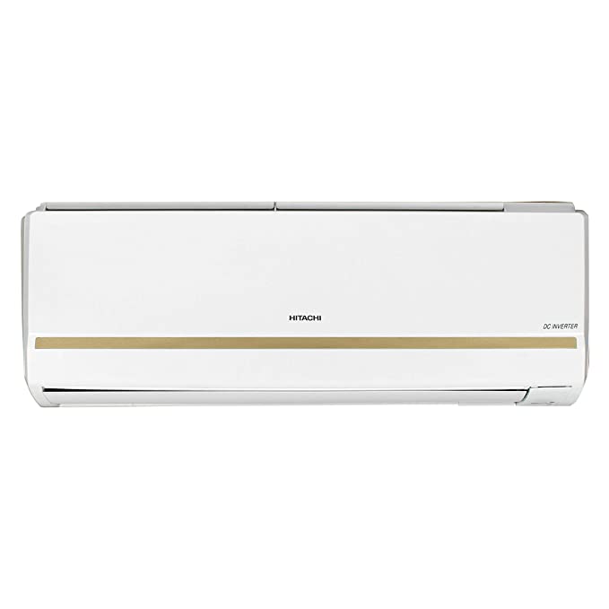 Open Box, Unused Hitachi 1 Ton 5 Star Inverter Split AC Copper RSFG512HCEA Gold