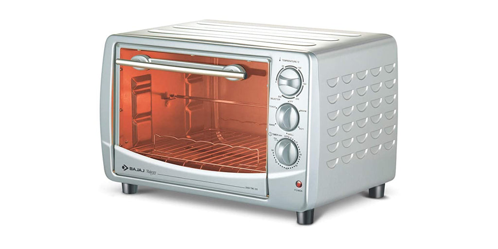 Bajaj Majesty 2800 TMCSS (28 Litre) Oven Toaster Griller (OTG) Silver