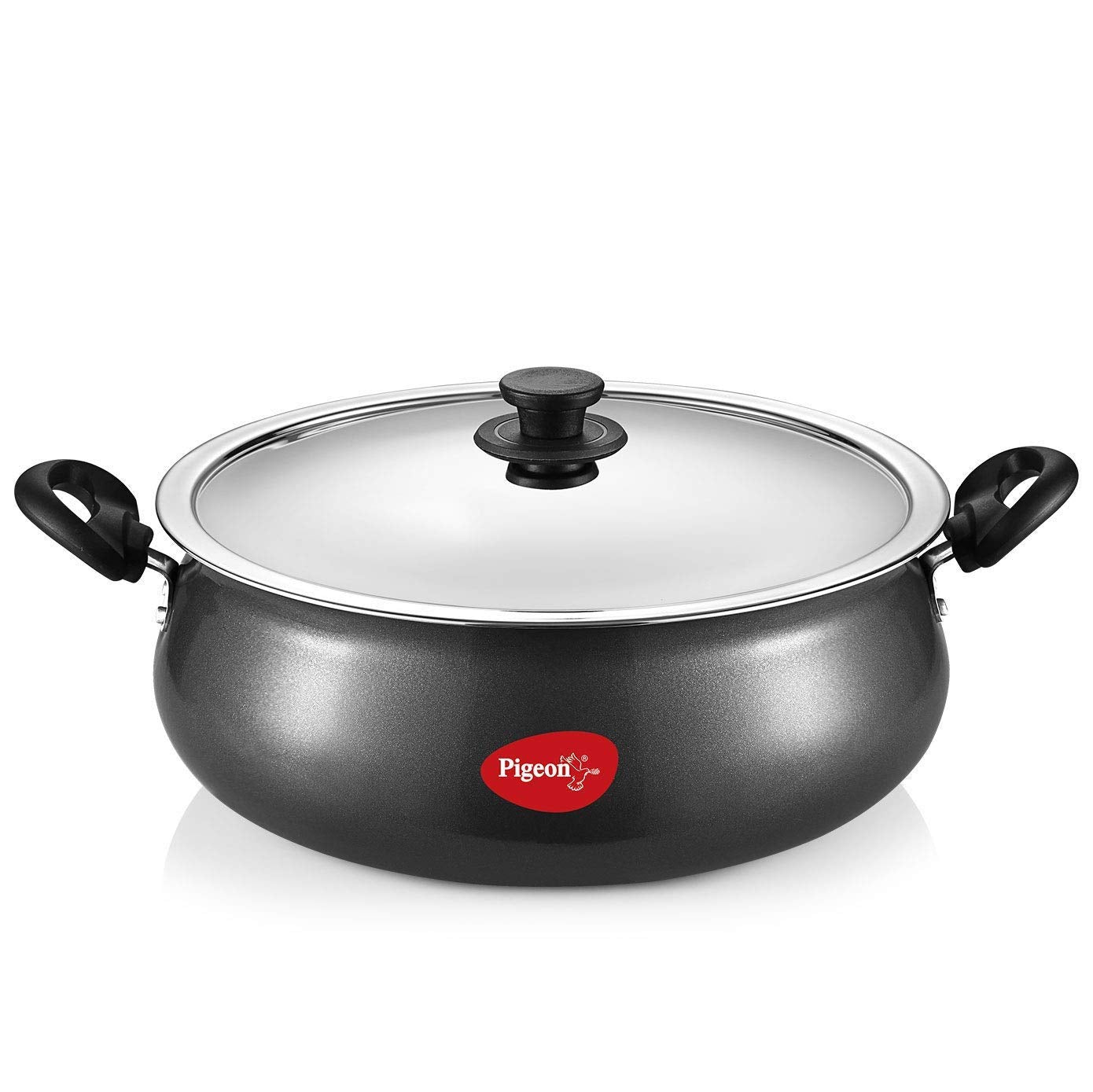 Pigeon by Stovekraft Non-Stick Gravy Pot with Lid , 9 Litres