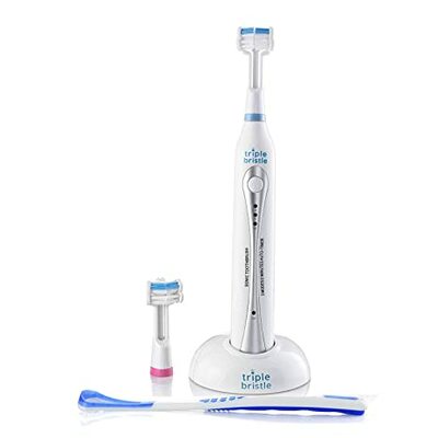 Triple Bristle Original Sonic Toothbrush Rechargeable 31,000 VPM Tooth Brush