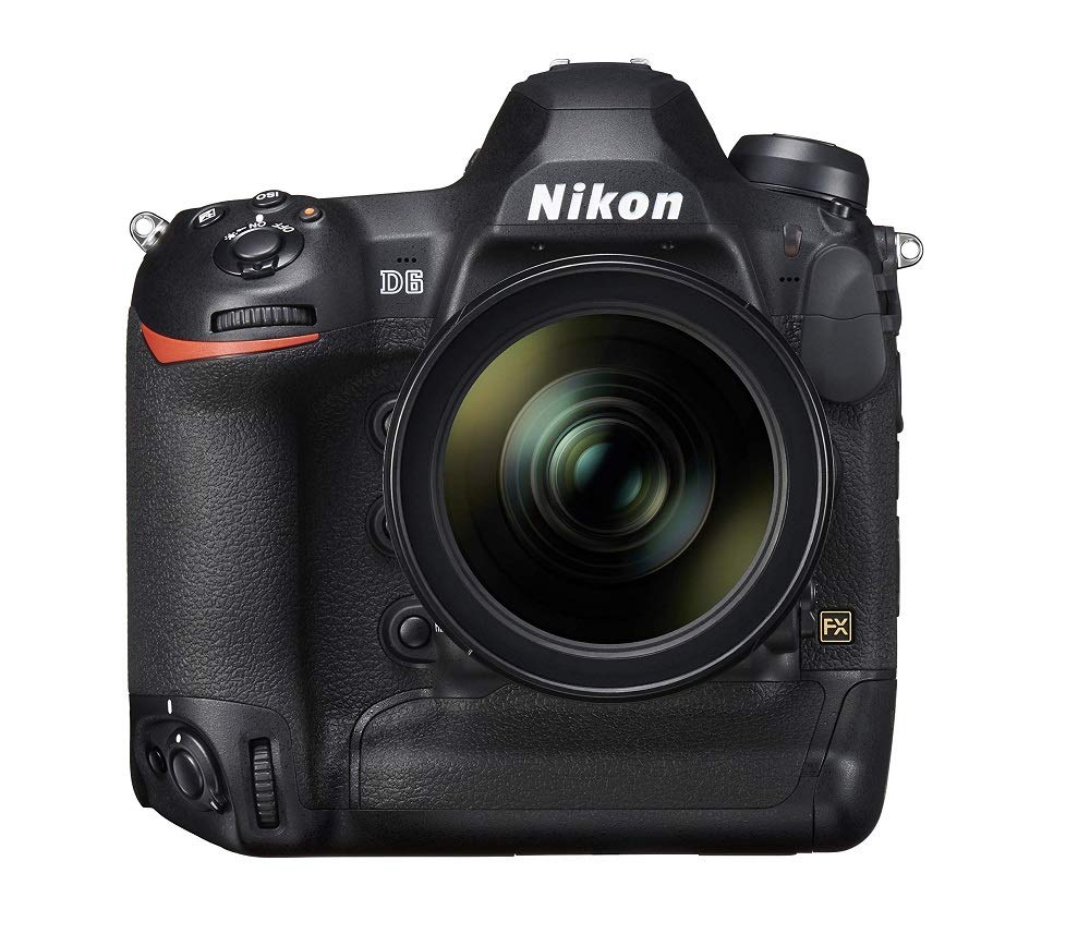 Nikon D6 FX-फ़ॉर्मेट डिजिटल SLR कैमरा बॉडी, काला
