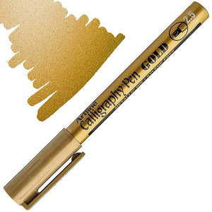 Detec™ Artline 993 XF Calligraphy Pen - Gold (Pack of 2)