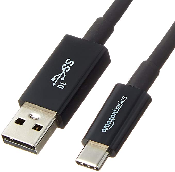 ओपन बॉक्स, अप्रयुक्त AmazonBasics USB टाइप-C से USB-A पुरुष 3.1 Gen2 एडाप्टर चार्जर केबल (15 का पैक)