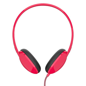 Skullcandy Stim Wired On-Ear Headphone with Mic Red