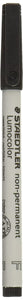 Detec™ Staedtler Mars Lumocolor 316-3 Fine 0.6 mm Line Non-Permanent Pen (Black) - Pack of 10