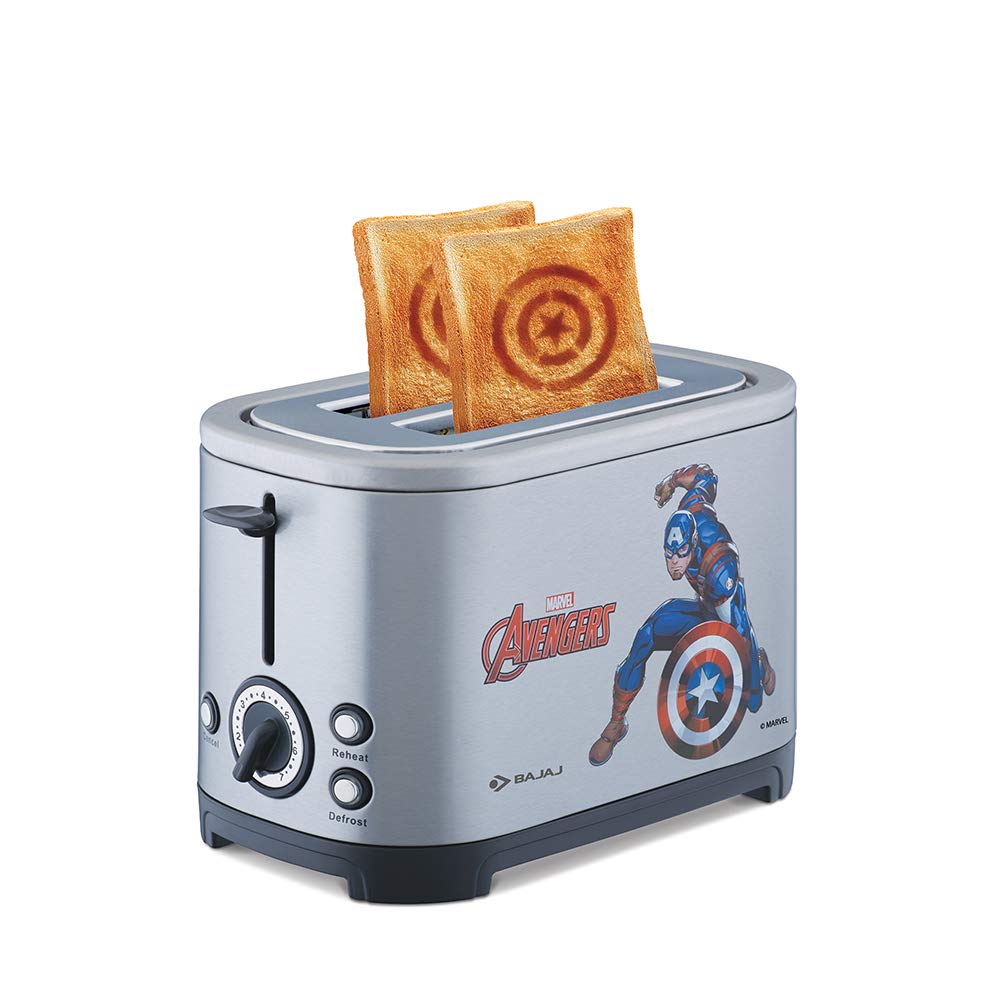 Bajaj Avengers 650-Watt 2-Slice Pop-Up Toaster