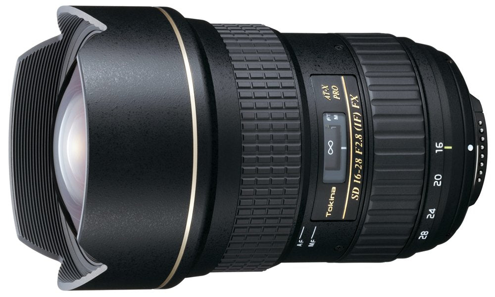 Used Tokina AT-X 16-28mm F/2.8 Pro FX Zoom Lens for Nikon