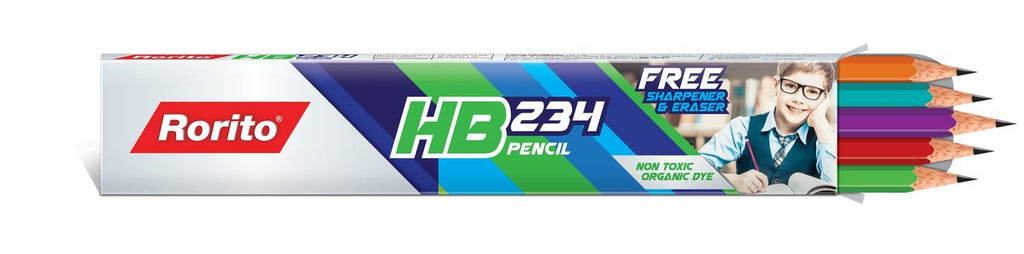 Detec™ Rorito HB234 50 के पेंसिल बॉक्स