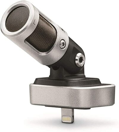 Shure MV88 Portable iOS Microphone for iPhone iPad iPod via Lightning Connector