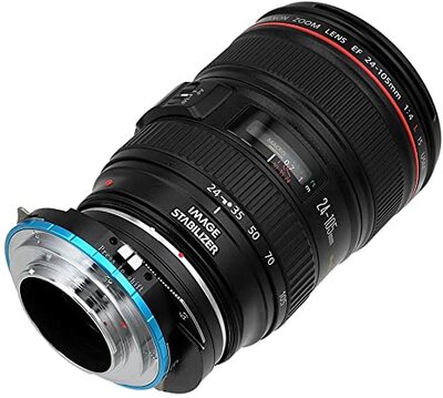 Fotodiox Pro Lens Mount Shift Adapter Canon EOS (EF, EF-S) Mount Lenses