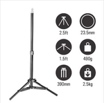 Load image into Gallery viewer, Powerpak Wt 801 2.3ft Photo Video Studio Lighting Photography Stand
