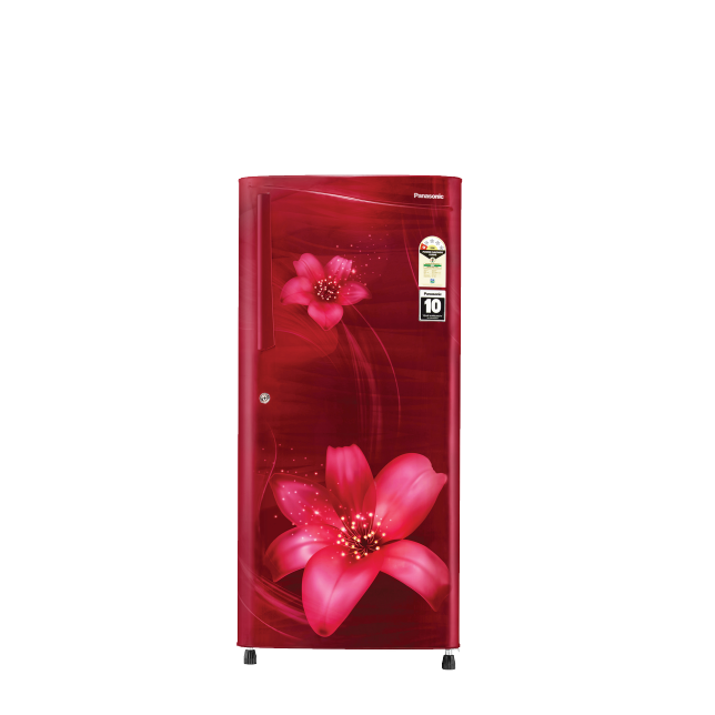 Panasonic Single Door Refrigerator in Maroon Floral finish Nr-a192mf
