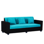 Load image into Gallery viewer, Detec™Desy Fabric 3 Seater Sofa Color-aqua Blue Black
