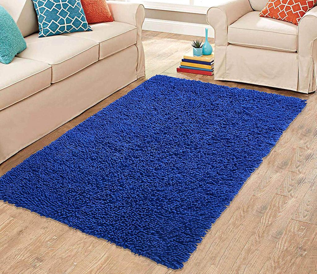 Saral Home Detec™ Shaggy Design Carpets (90X150CM)