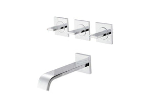 Roca Flat Wall Mounted Bath Shower Mixer RT5A0832C0N