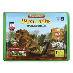 Smartivity Edge Majestic Beasts Augmented Reality Puzzle Pack of 20