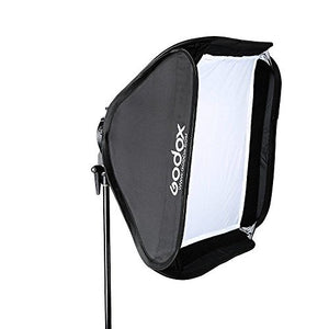 Godox 60 x 60 Cm, 24x 24 Inch Portable Softbox For Studio Camera Flash Speedlite Fit