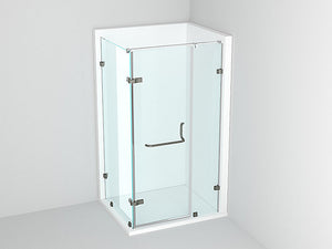 Kohler K-705079IN-BN Upto 3000mm 1Door2Panel- L 90deg (Inward Open)