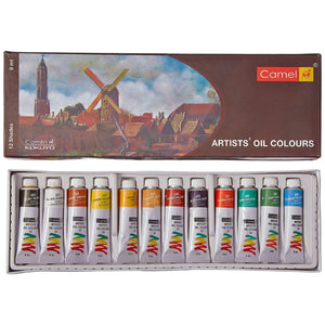 Detec™ Camel Artists Oil Colors 12 Shades 9ml
