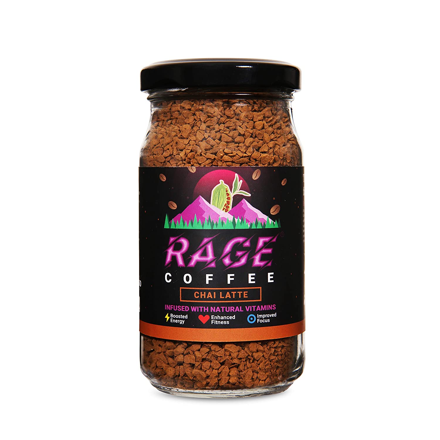 Rage Coffee Chai Latte Flavour - Premium Arabica Instant Coffee 