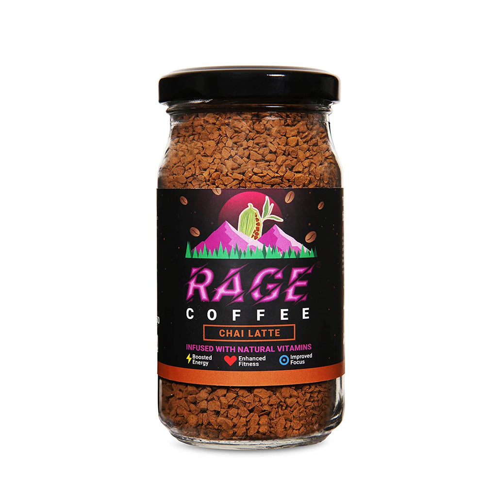 Rage Coffee Chai Latte Flavour - Premium Arabica Instant Coffee