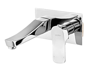 Cera  Perla Wall Mounted Single Lever Basin Mixer F1012473 (pack of 2)