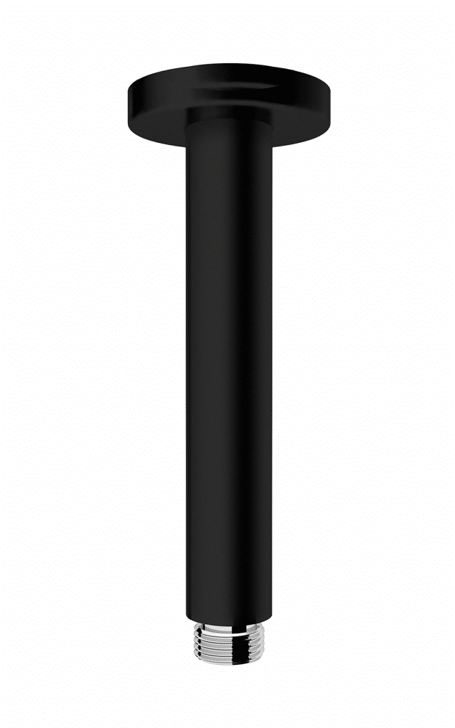Roca Head Ceiling Shower Arm-150mm Brushed Dark Black RF5B4F50NM0