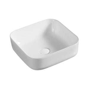 Parryware Table Top Square Shaped White Basin Area Inslim C041J