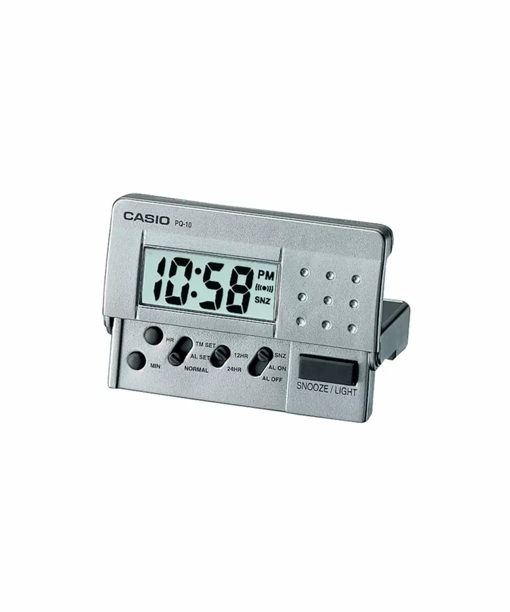 Casio PQ 10 1R PL007 Digital Pocket Clock