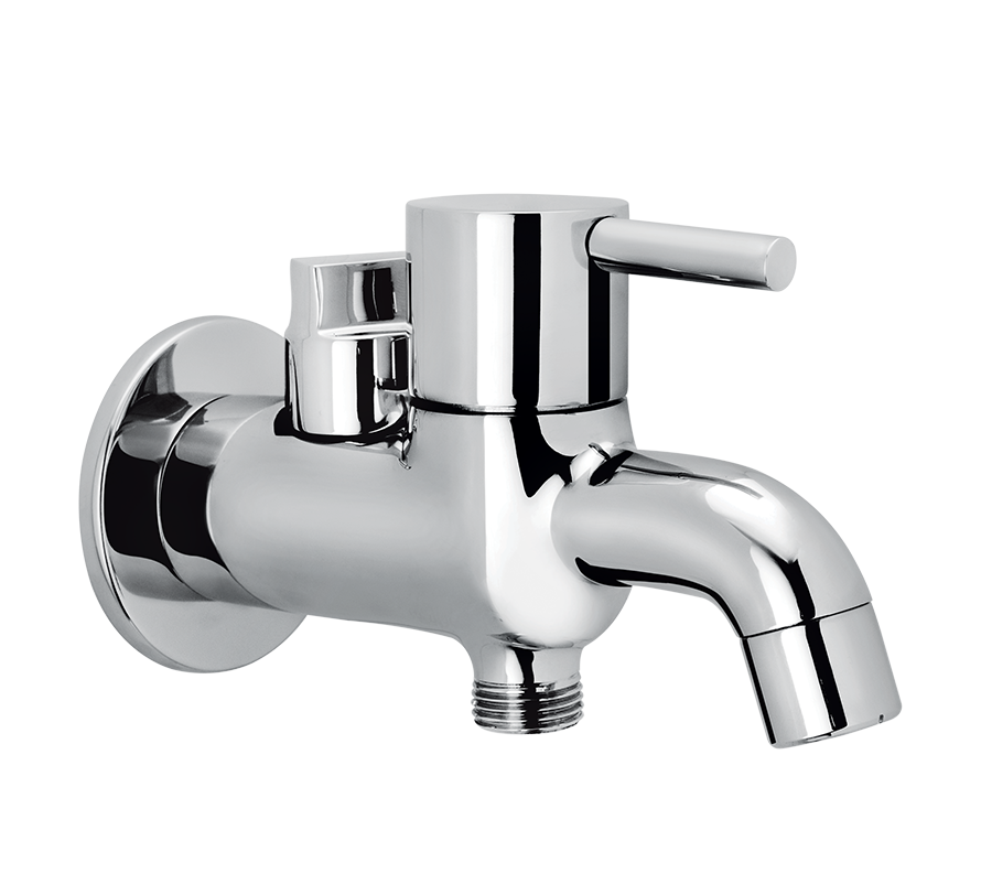 Hindware Flora Bib Cock 2 In 1 (F280003)