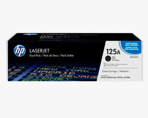 HP 125A Black Original LaserJet Toner Cartridge (Dual Pack)