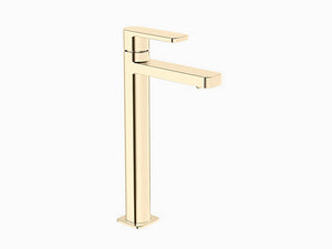 Kohler K-23483IN-4-AF Tall Pillar tap in french gold