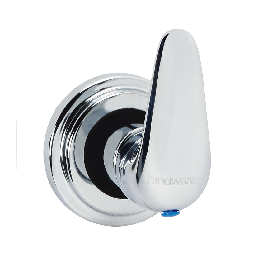 Hindware Essence Neo F480025CP Brass Exposed Part Kit of Concealed Stop Cock Kit (Chrome)