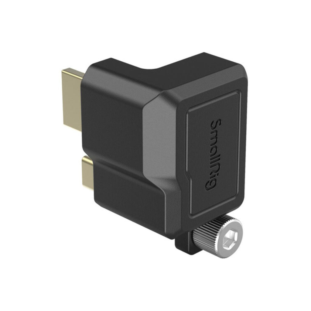 BMPCC 6K प्रो के लिए SmallRig 3289 HDMI और USB C राइट एंगल एडाप्टर