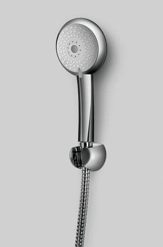 Queo 3 Jet hand shower with air system (with hose pipe & hook)
