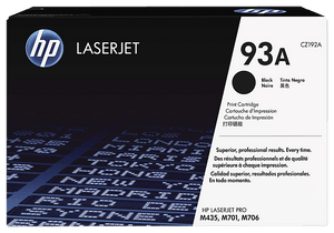 HP 93A Black Contract Laserjet Toner Cartridge