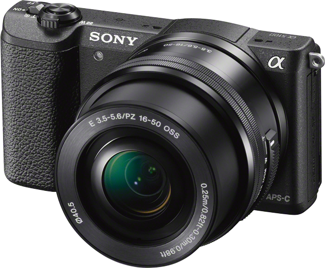 Used Sony A5100 with 16-50mm E3.5-5.6/PZ OSS lens