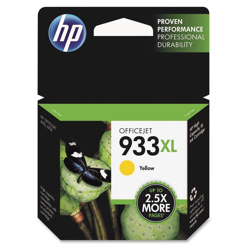 HP 933XL Yellow Officejet Ink Cartridge Pack of 3