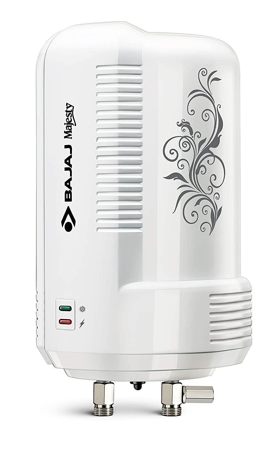 Bajaj New Majesty Instant 3 Litre, 3 KW Verical Water Heater (White)