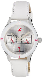 Load image into Gallery viewer, Fastrack Monochrome Analog White Dial Women&#39;s Watch NE6078SL10
